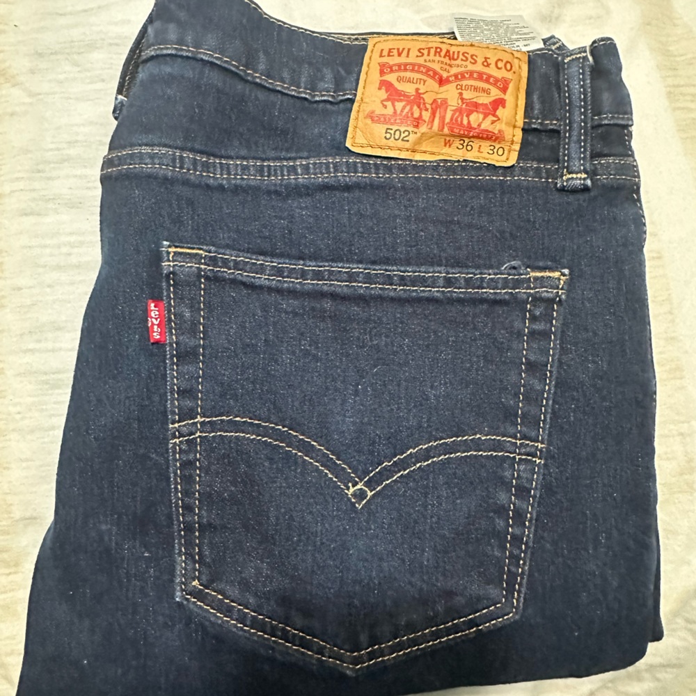 Men’s Levi 502 Dark Denim